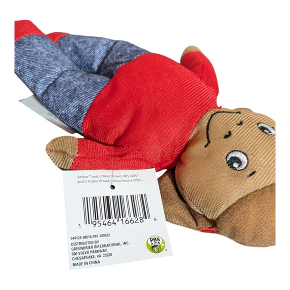 PBS- Arthur and Friends FRANCINE 9" Plushie Toy - NEW NWT - Picture 3 of 5